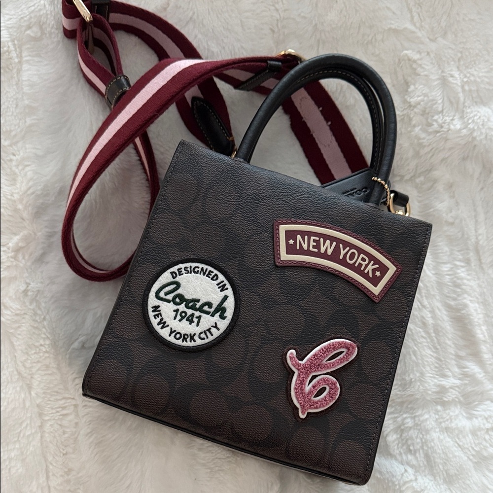 Coach Cally Signature Patch Mini Bag